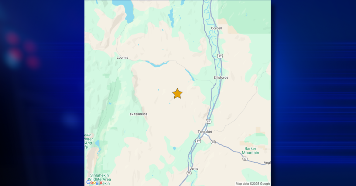 3.2 The earthquake filling near Tonasket, no damage was reported news