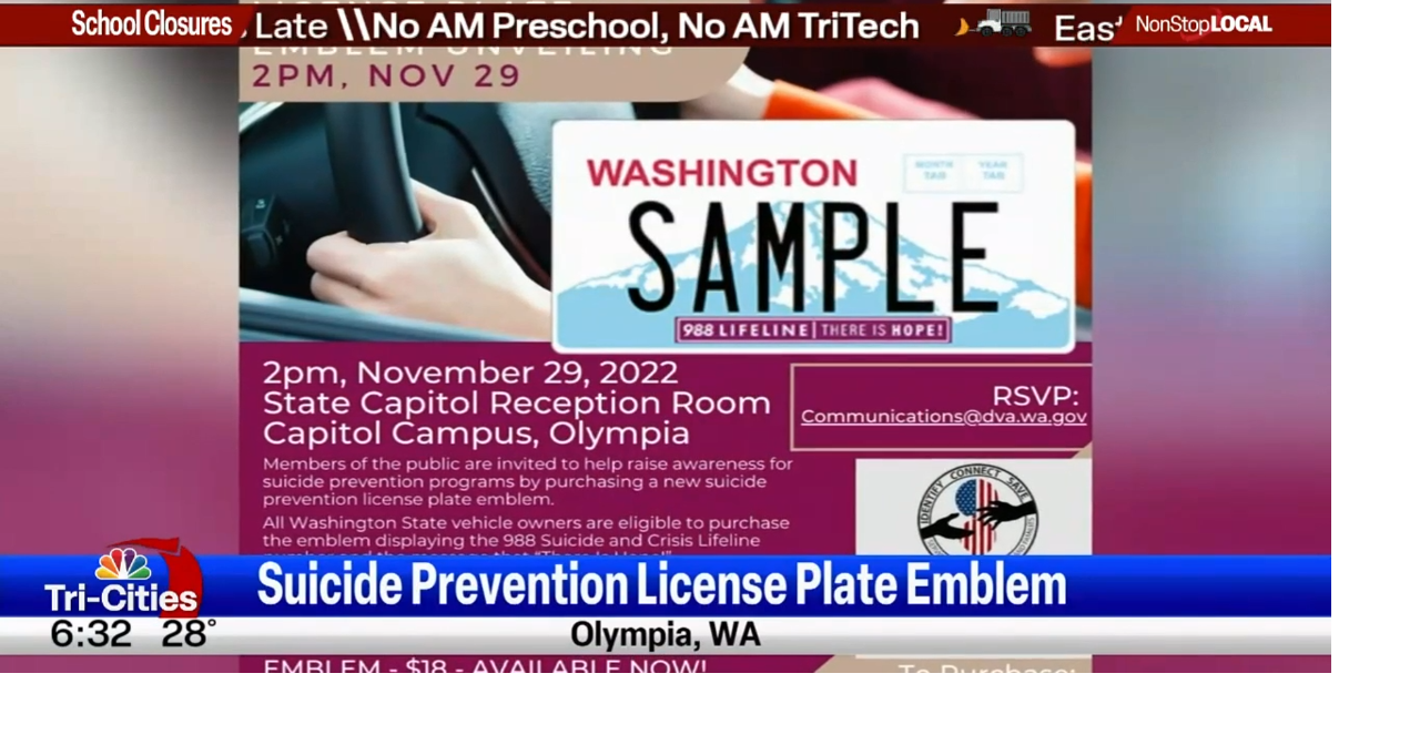 988 license plate emblems now available for Washington drivers News