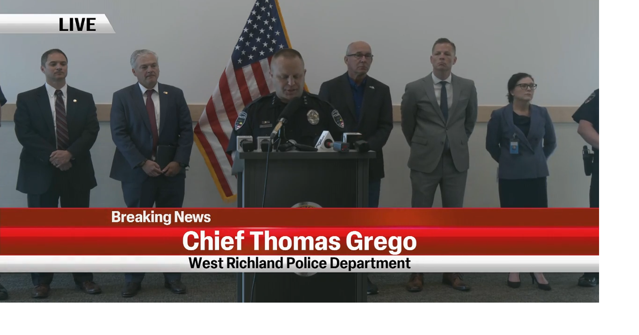 West Richland PD Press Conference Second victim identified, William