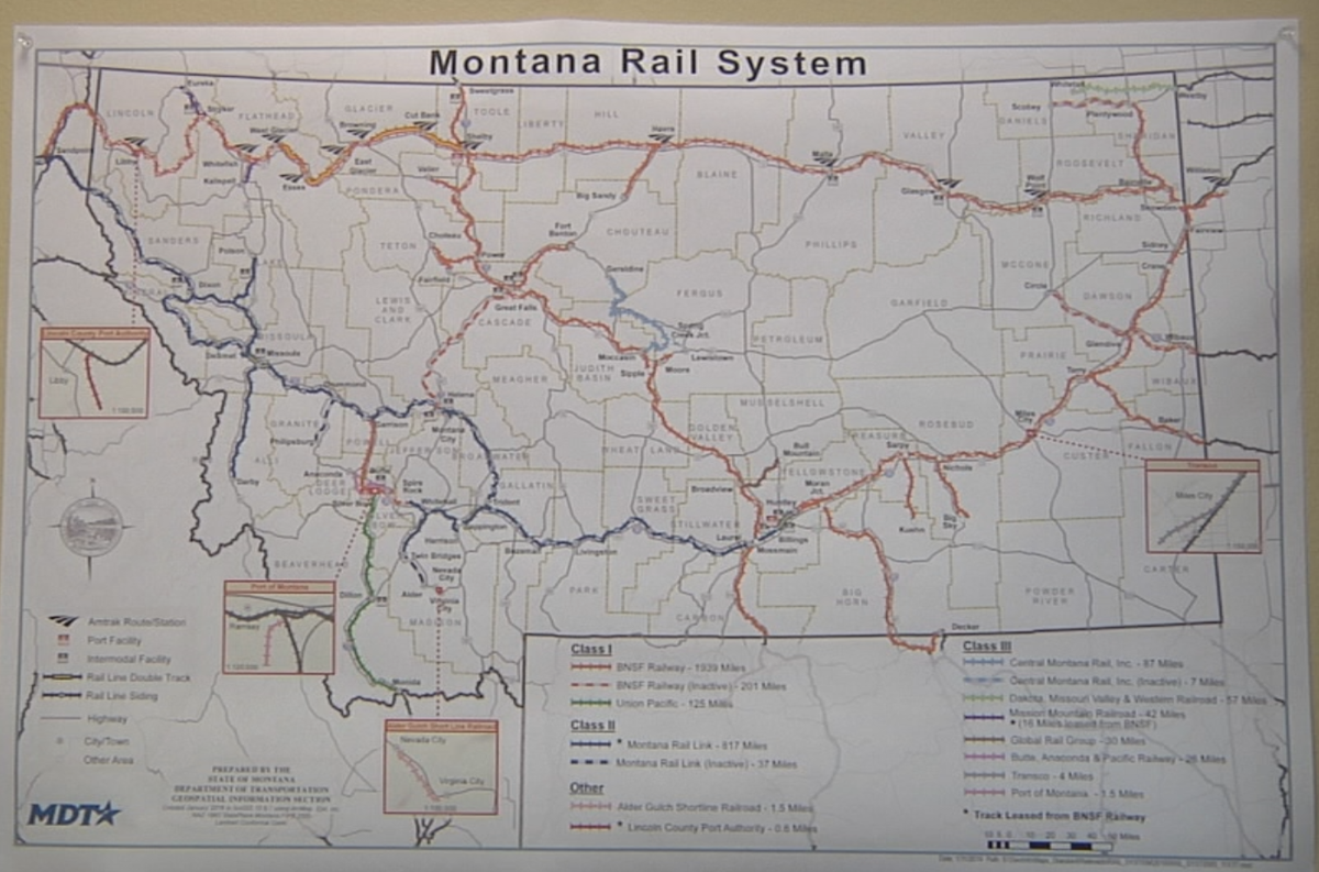 Montana passenger train one step closer to reality, gains support to