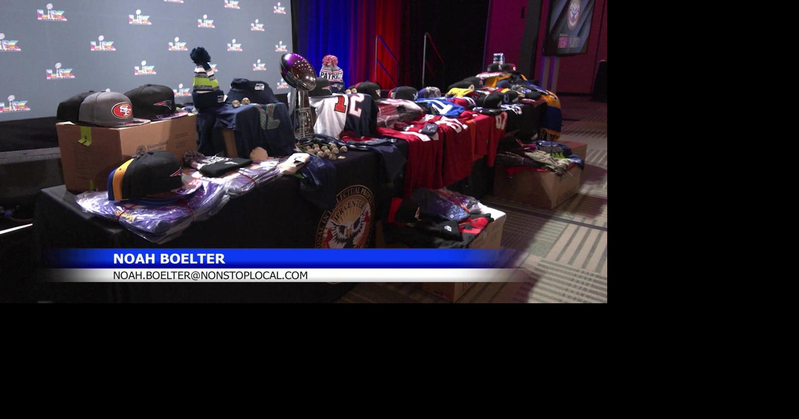 NFL officials warn fans of counterfeit gear risks ahead of big game ...