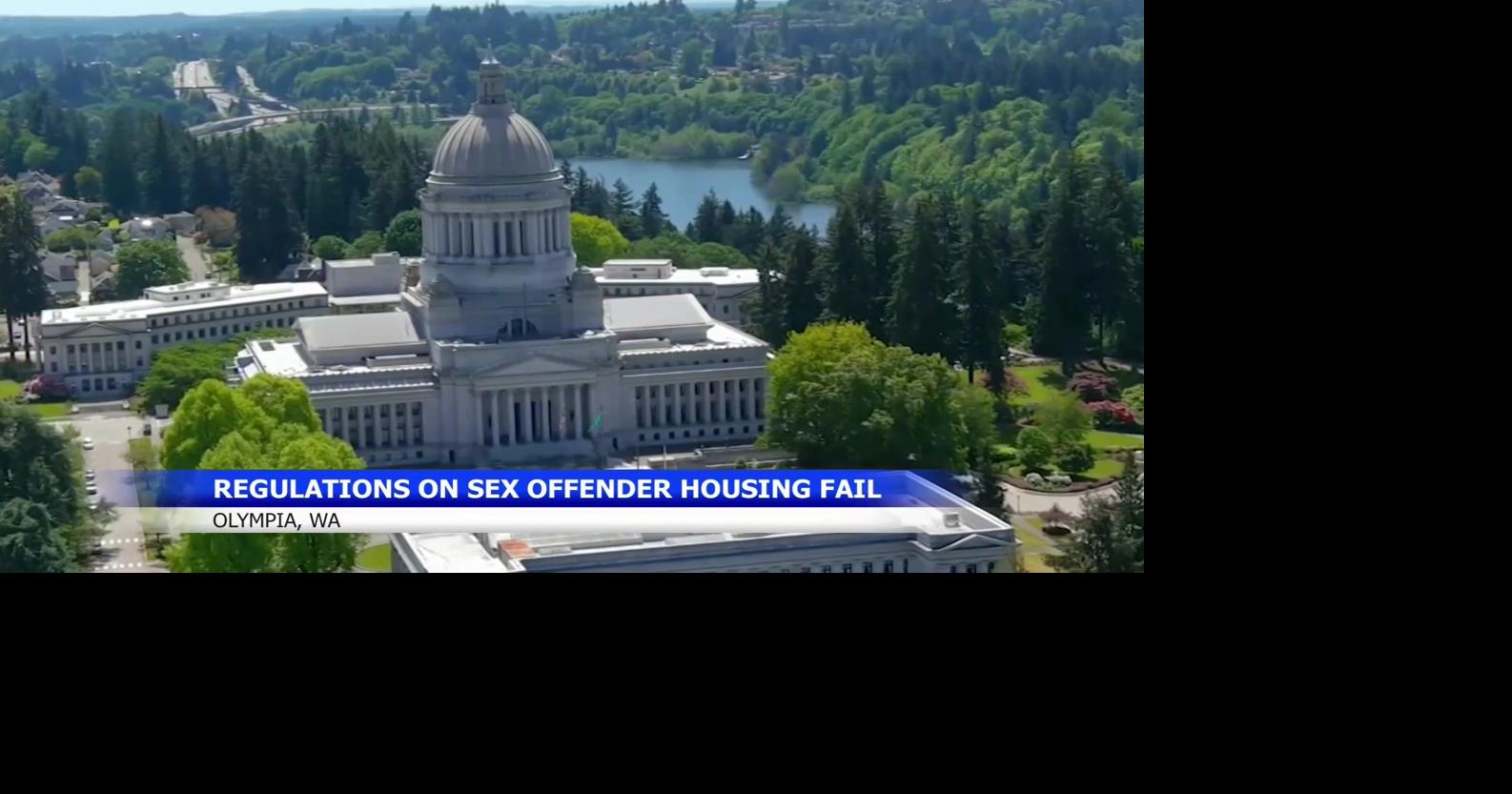 Tri-Cities lawmakers' bills on housing violent sexual predators face roadblocks