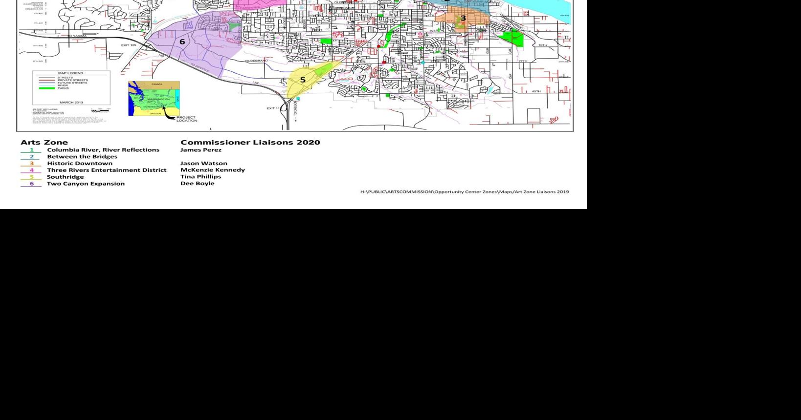 Kennewick utility box map
