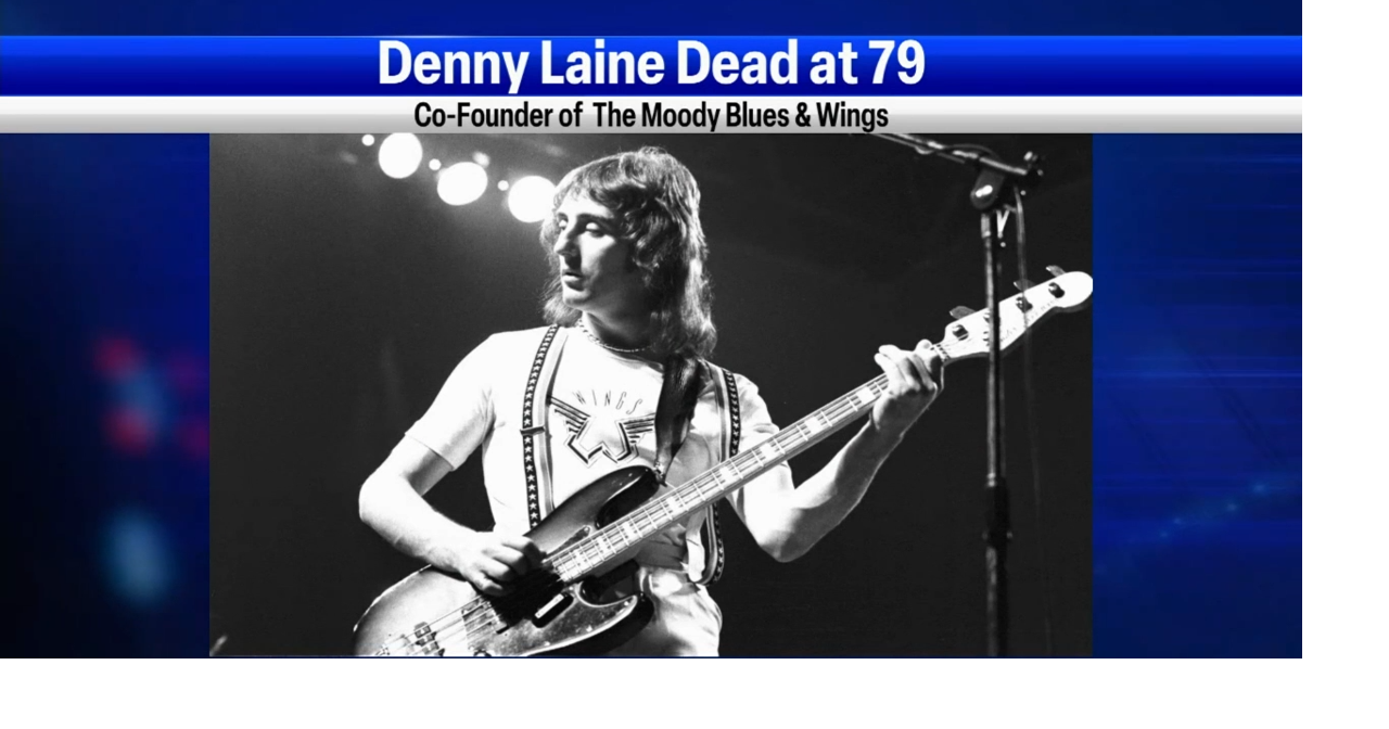 Denny Laine, co-founder of Moody Blues and Wings, dies at 79 - Los