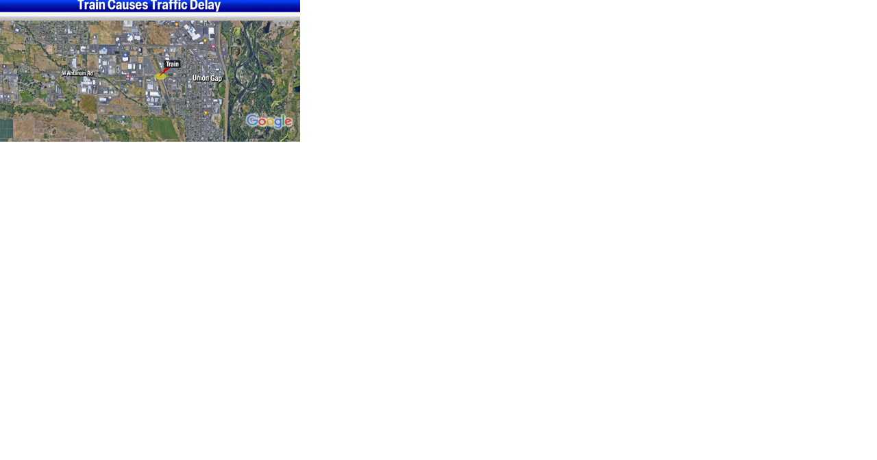 Broken-down BNSF train blocking road in Union Gap - Vimarsana News