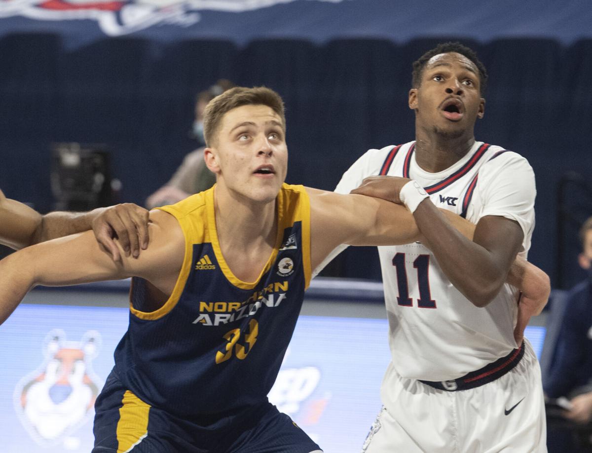 Analysis Joel Ayayi Sets Tone As Gonzaga Crushes Northern Arizona 88 58 Gonzaga University Nbcrightnow Com