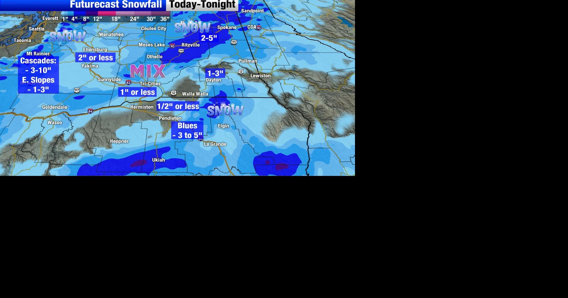 Snow, Sleet, Freezing Rain and Rain Weather