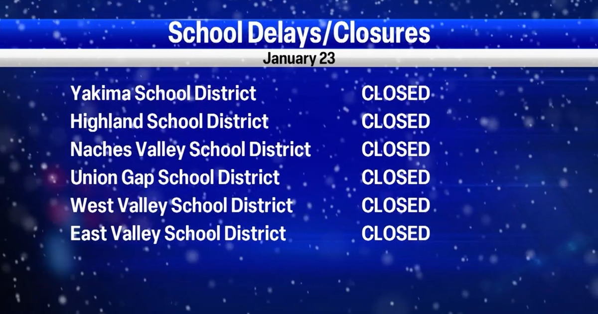 School delays and closures for Jan. 23 News