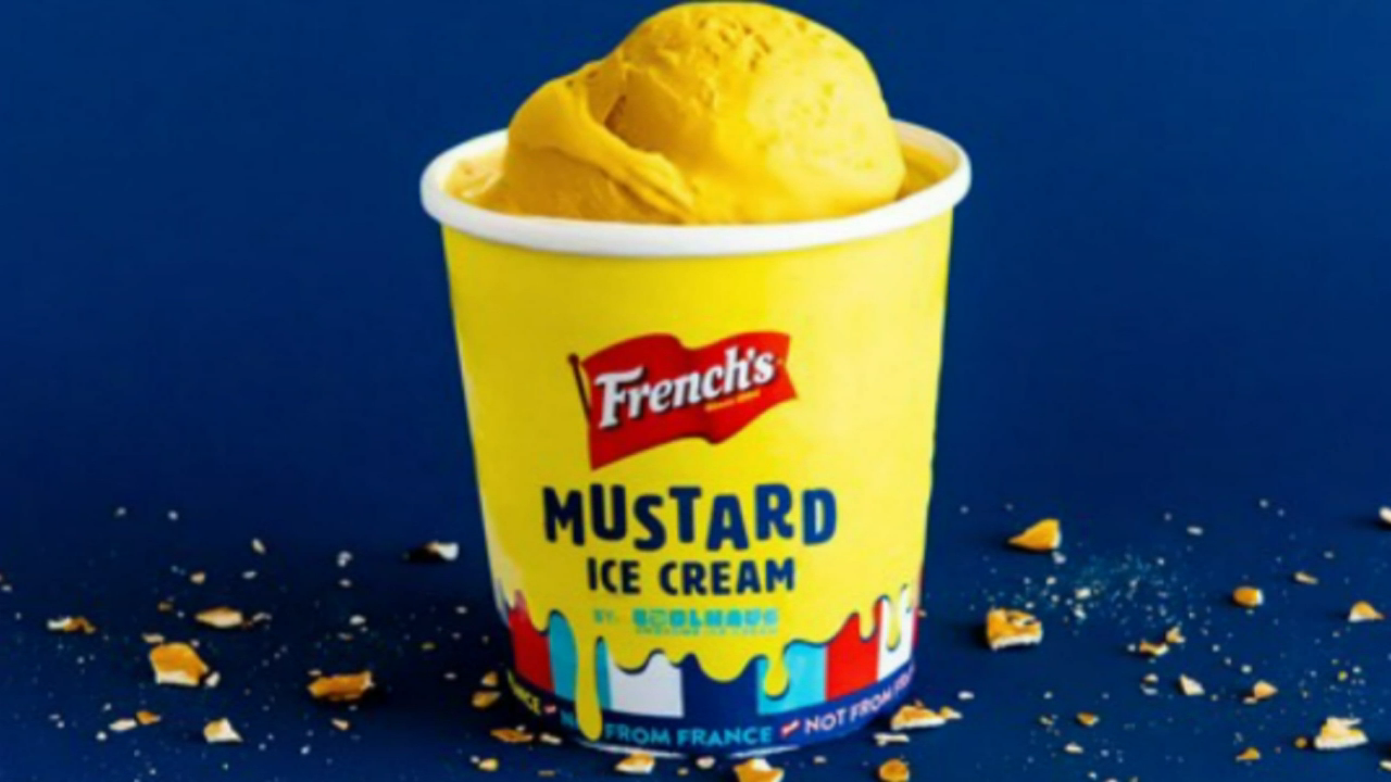 Yum? French's introduces mustardflavored ice cream Regional