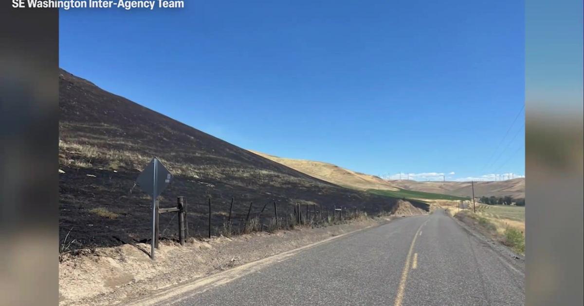 Tucannon Road Fire near Dayton 100% contained