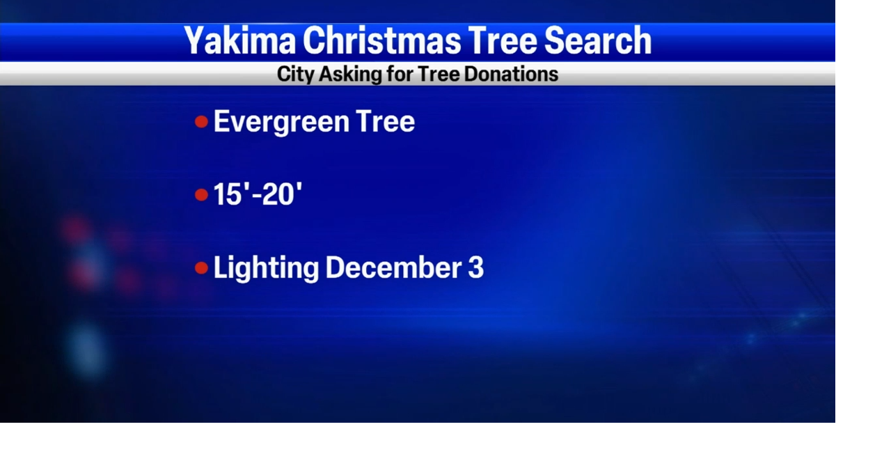 Yakima looking for Community Christmas Tree News