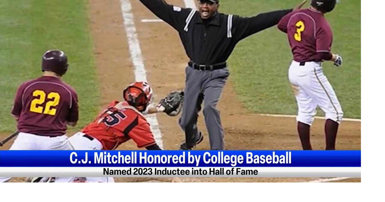 CJ Mitchell Going Into College Baseball Hall of Fame | Area Sports ...