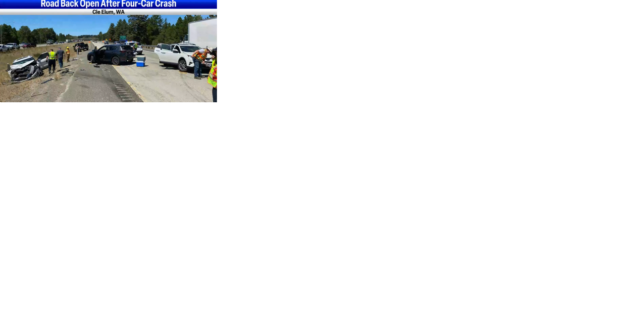 Car crash closes left lane of I-90 near Cle Elum - Vimarsana News
