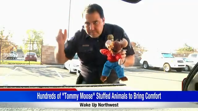 Tommy moose hotsell stuffed animal
