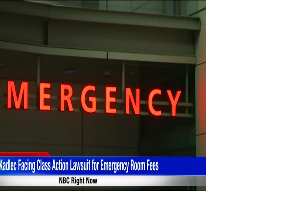 Kadlec facing class action lawsuit for emergency room fees