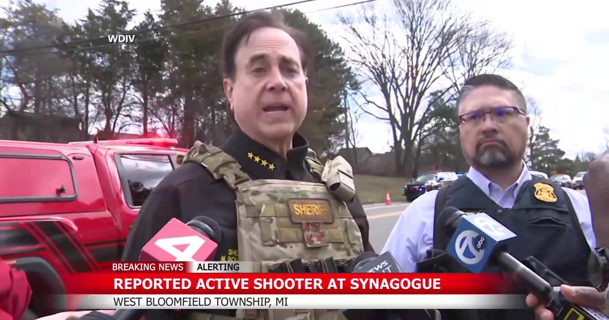 Suspect in Michigan synagogue attack is dead, AP source says