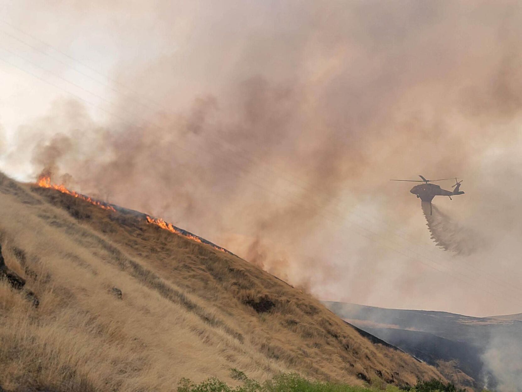 Lambdin Fire 90% contained, all evacuations and road closures