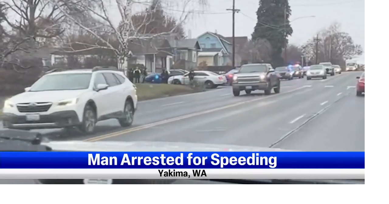 Driver of speeding car arrested on Summitview in Yakima News