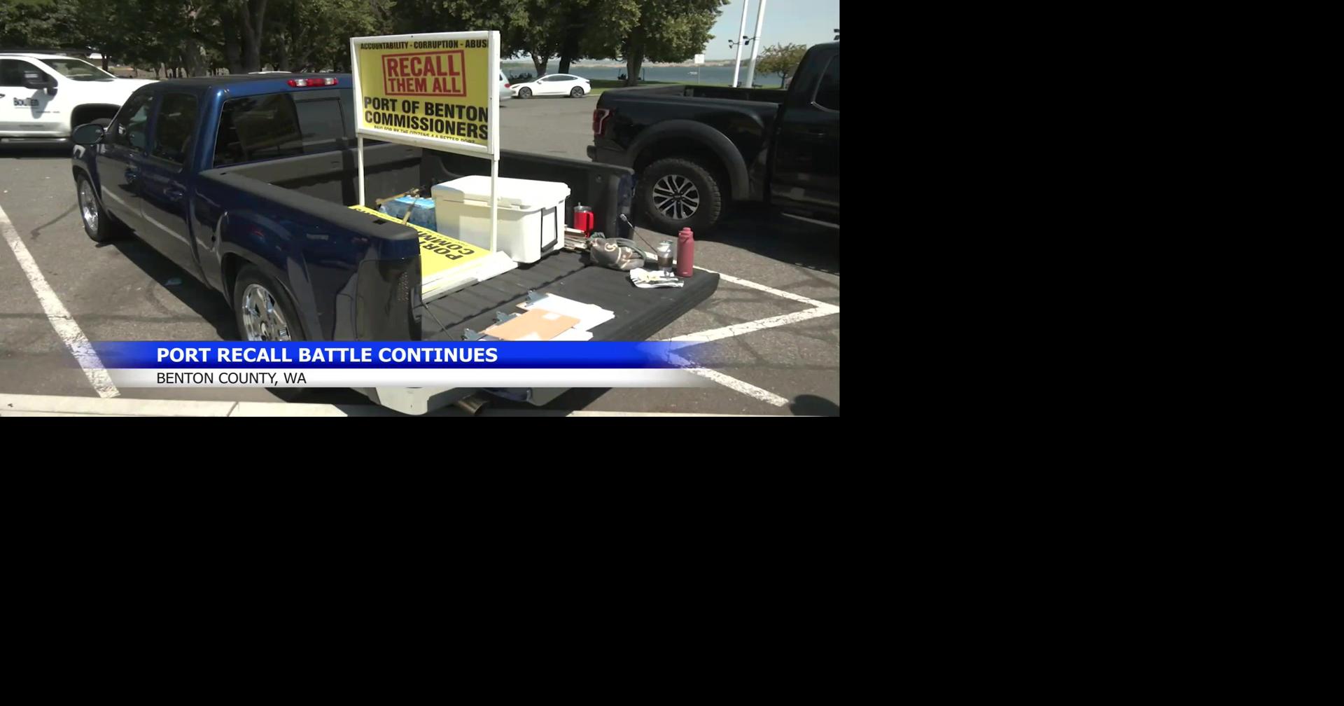 New campaign launched in Port of Benton recall fight, commissioner issues statement