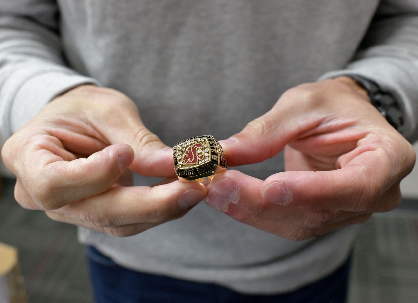 Michigan state rose bowl on sale ring