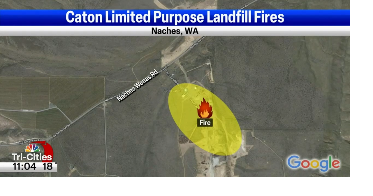 Air sensors at fireprone landfill in Yakima show no public air quality