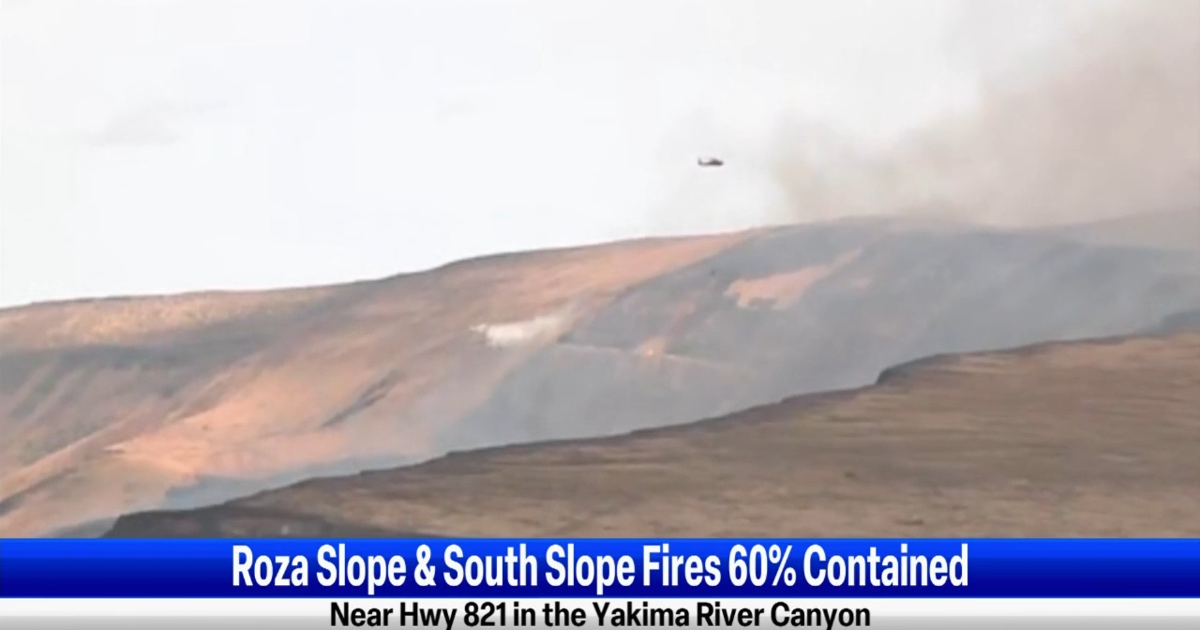 Yakima Canyon Fires now 90 percent contained | News | nbcrightnow.com
