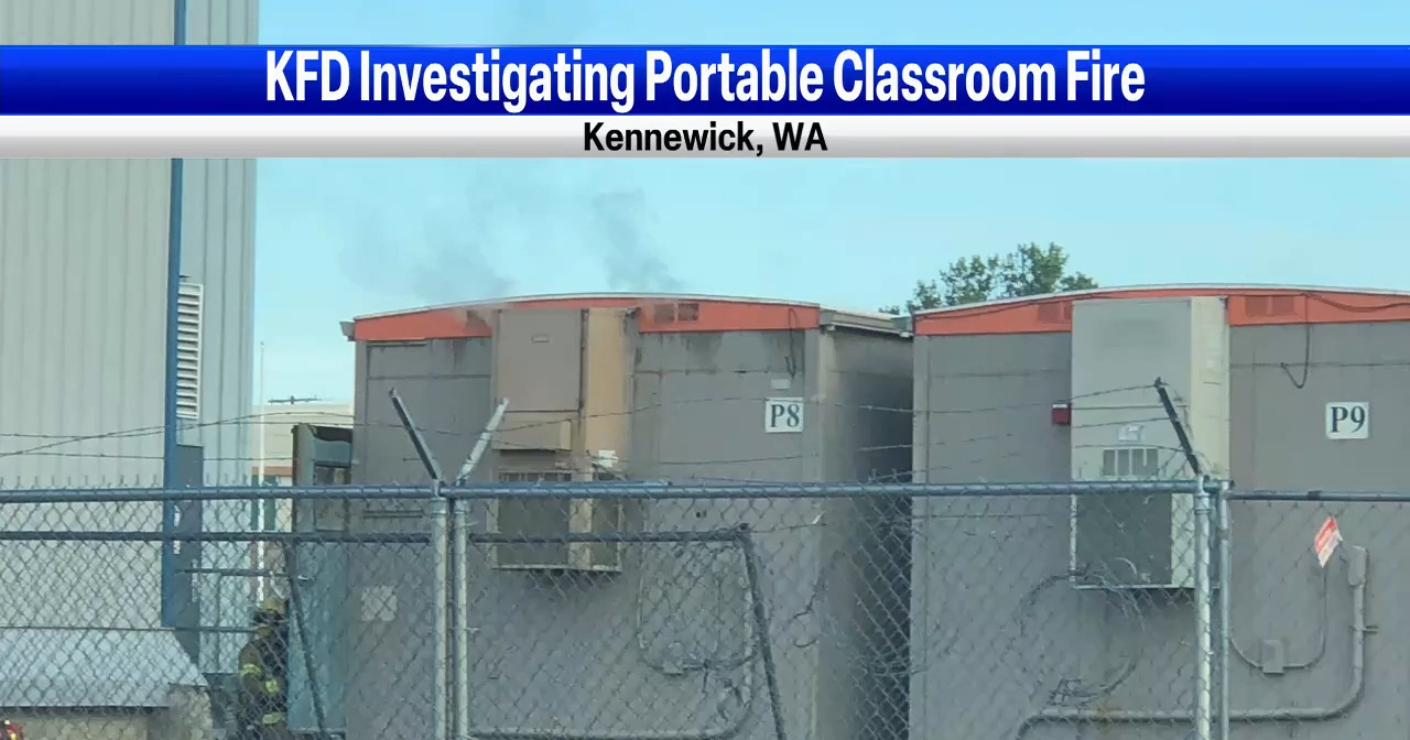 Kennewick firefighters extinguish classroom portable fire - Vimarsana News