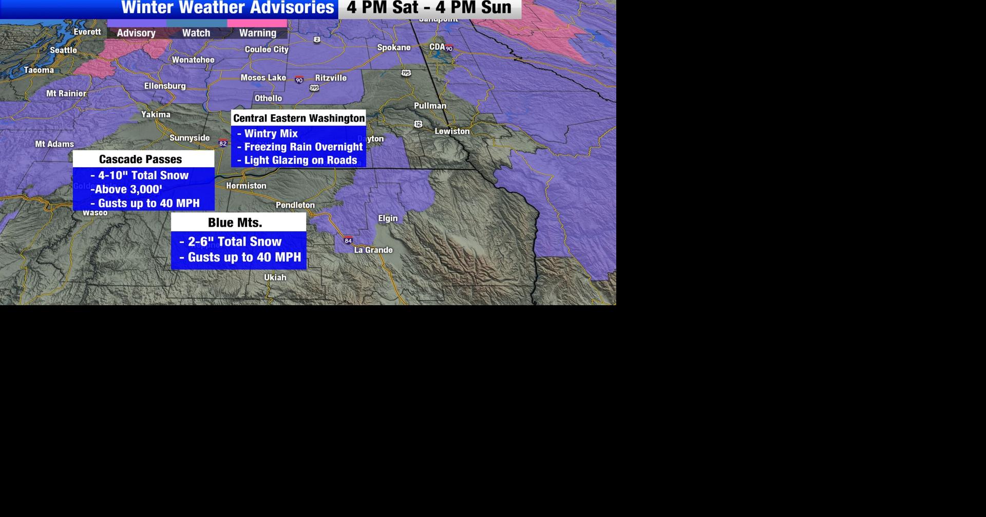 Winter weather advisory brings mountain snow | Weather | nbcrightnow.com