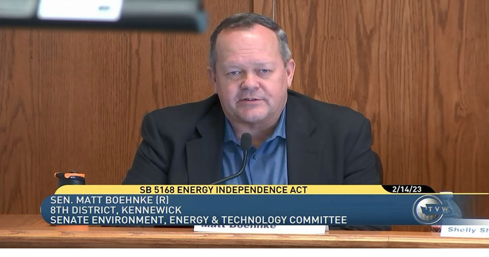 State Senator from Kennewick's bill on energy independence gets public hearing News
