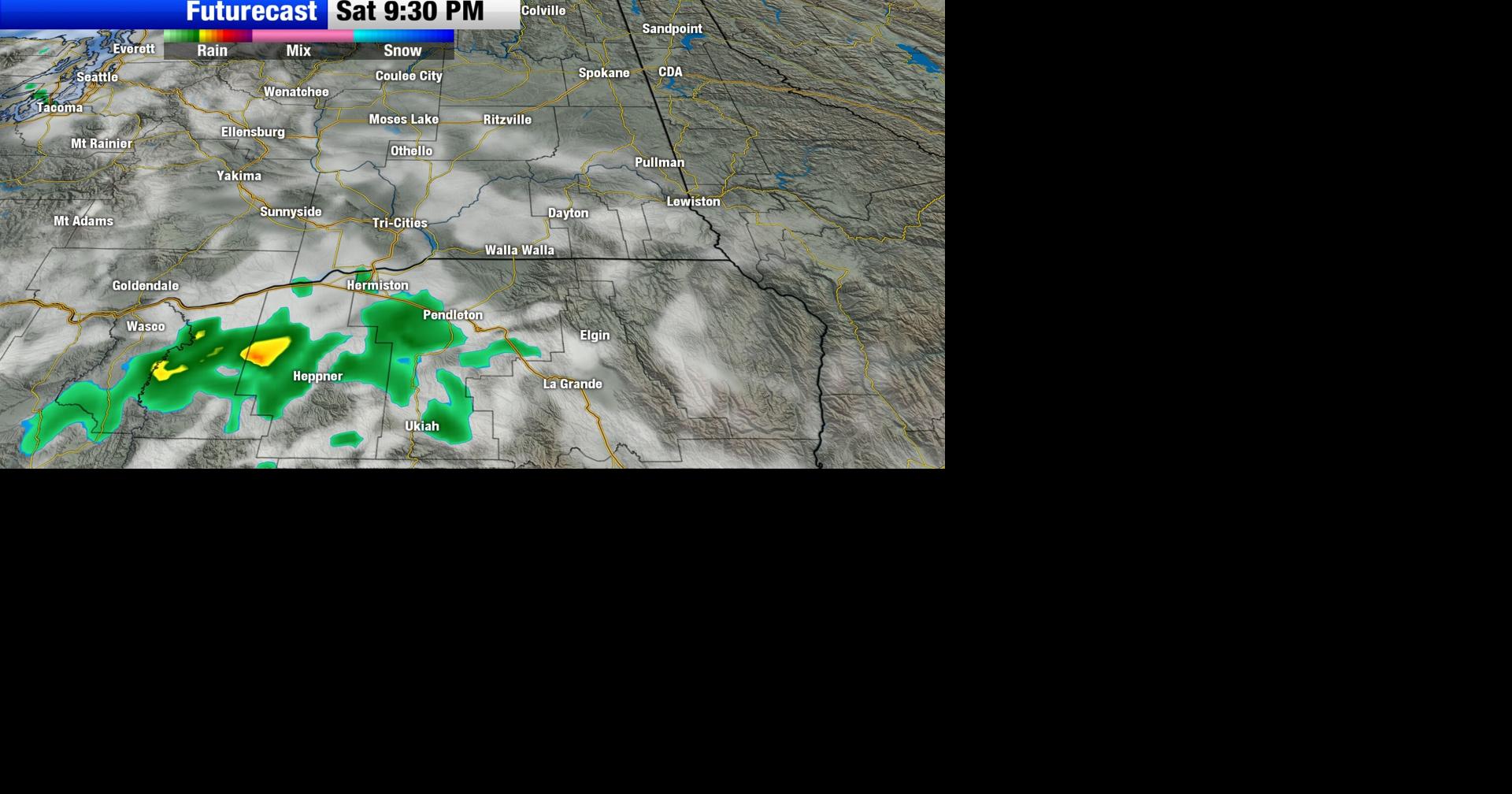 Hot weekend, stray thunderstorms and high fire danger. | Weather ...