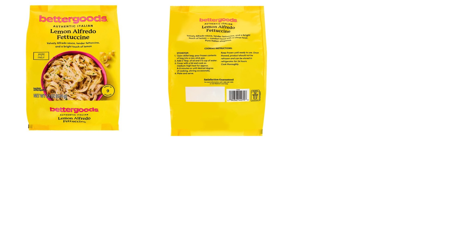 Walmart shoppers urged to check recalled bettergoods pasta