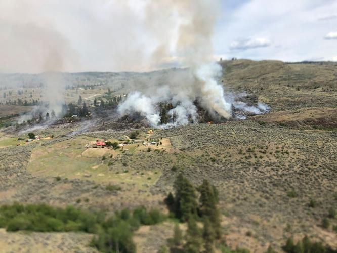 Fire burning in Oroville now 80 percent contained Regional