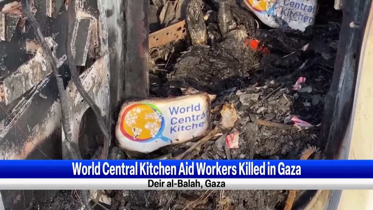 7 World Central Kitchen Workers Killed In Gaza | Video | Nbcrightnow.com