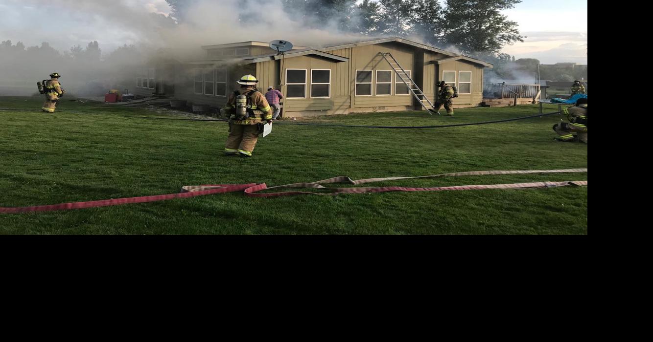 Family makes it out safely after house fire in West Richland | News ...