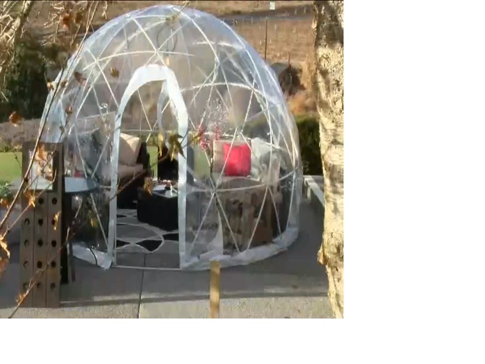 Local winery installs "bubbles" for outdoor dining News