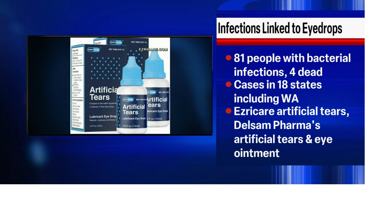 CDC reports another death linked to recalled eyedrops News