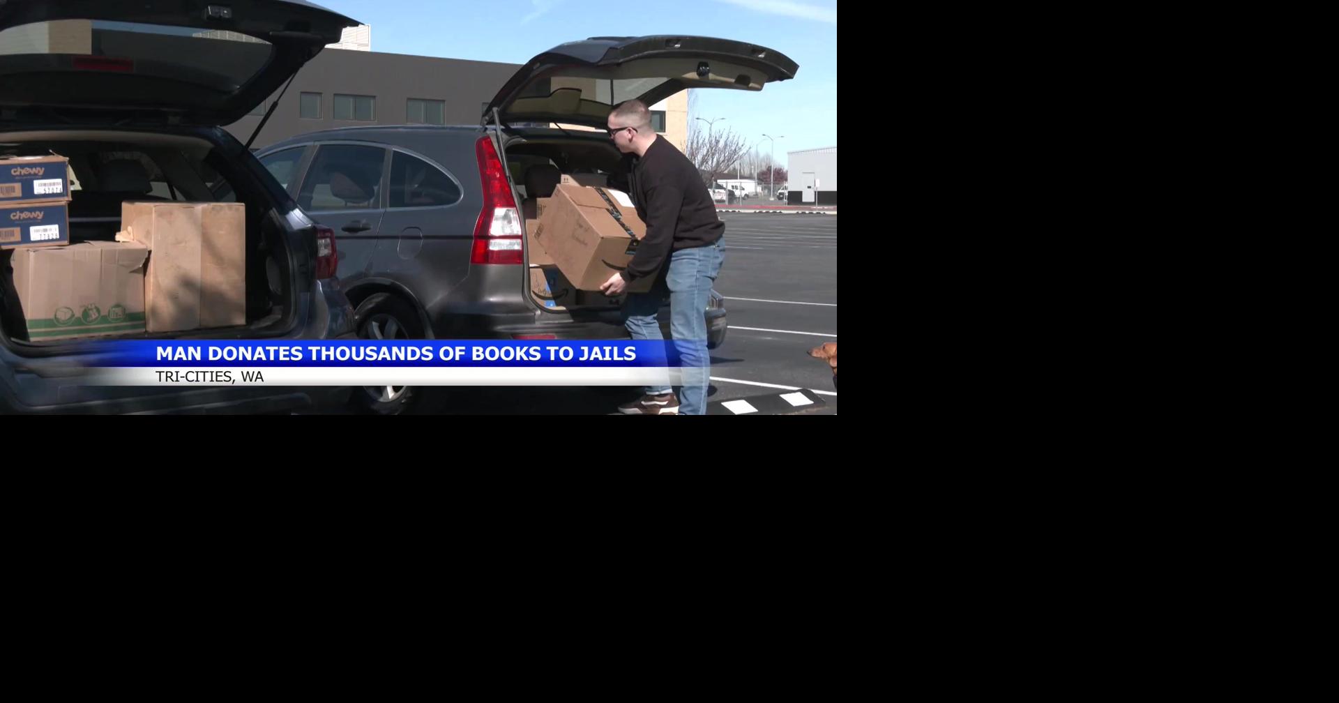 Washington man delivers thousands of books to jails across southeast Washington