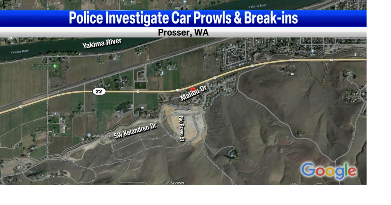 Prosser PD investigating string of car prowls News