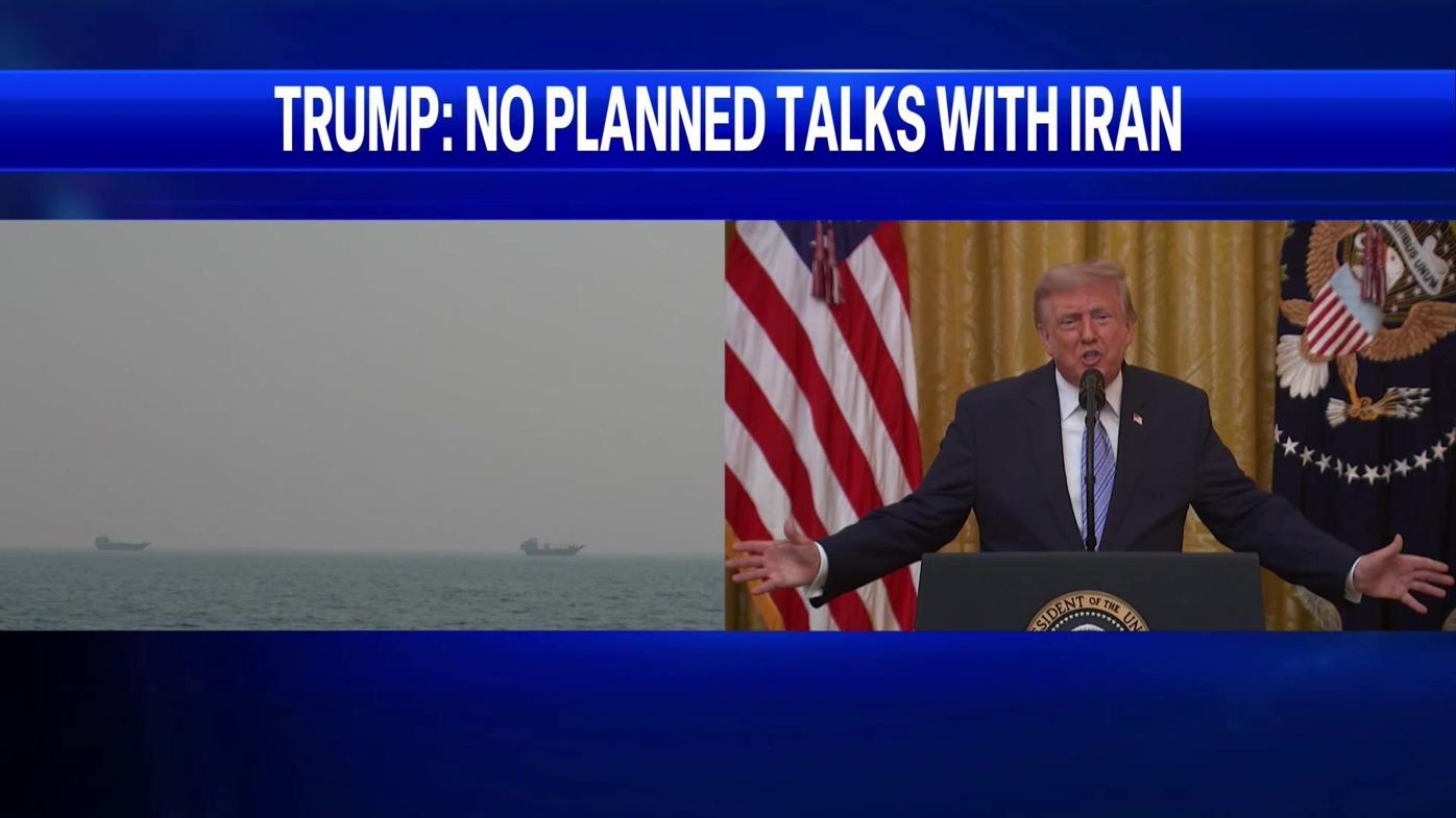 Trump Says No Iran Talks, War Has No End