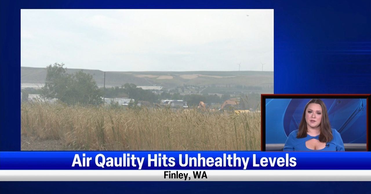 Air quality currently unhealthy around site of Finley warehouse fire - Vimarsana News