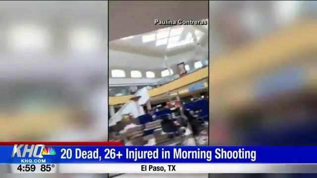 Update 20 Dead 26 Injured In Shooting At El Paso Shopping