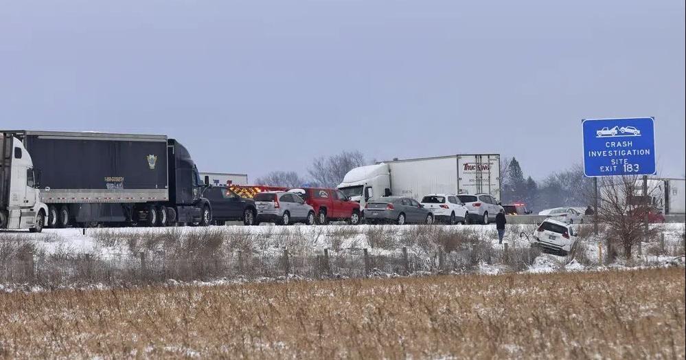 Snow leads to massive pileup in Wisconsin, dozens injured | Northwest ...