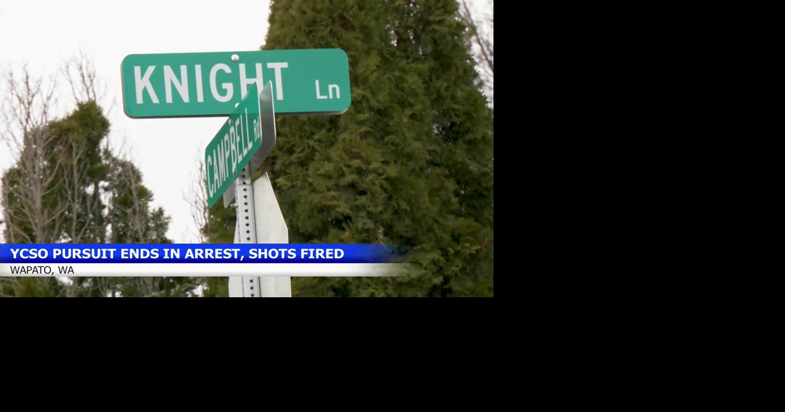 Traffic stop in Wapato leads to shots fired, high-speed chase and arrest