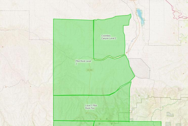 Some evacuations removed for Pilot Rock Fire, containment still at 95