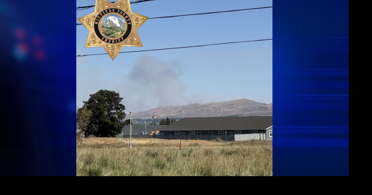 Vehicle fire sparks vegetation fire south of Ellensburg