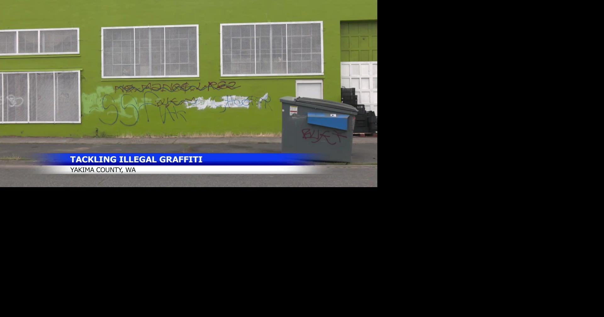 Gang graffiti on the rise in Yakima, city program helps track it