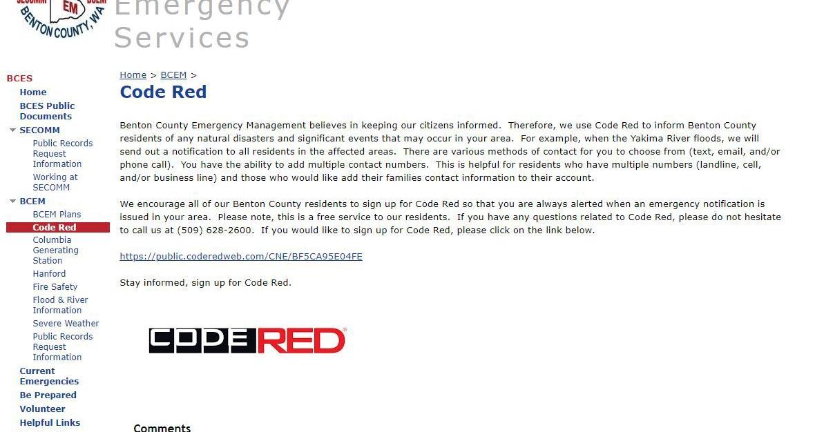 CodeRED notification system reached 125,000 numbers | News ...