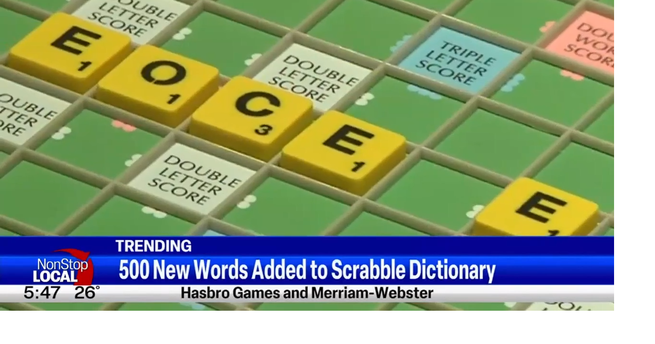 New Scrabble Words 2025