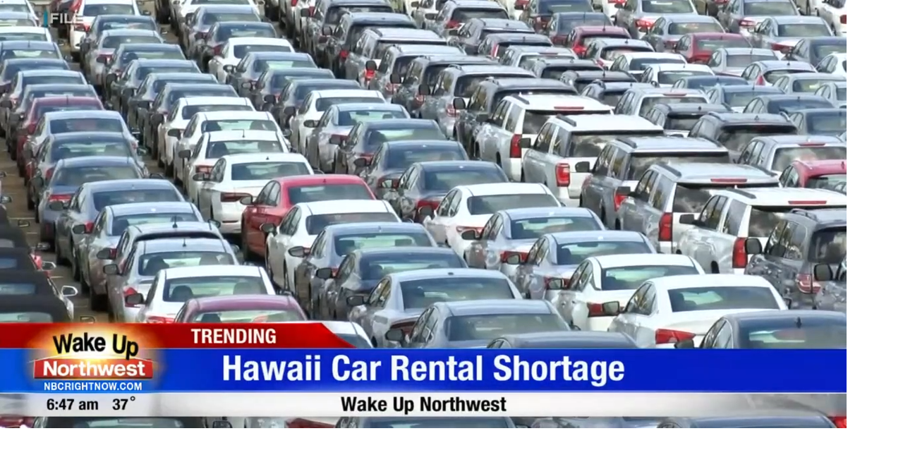 What's Trending in Wake Up Hawaii Car Rental Shortage Top Video