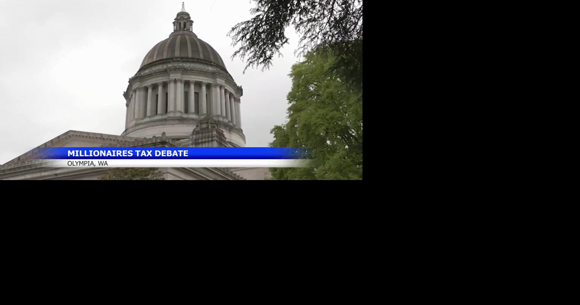Olympia lawmakers debate millionaire's tax proposal